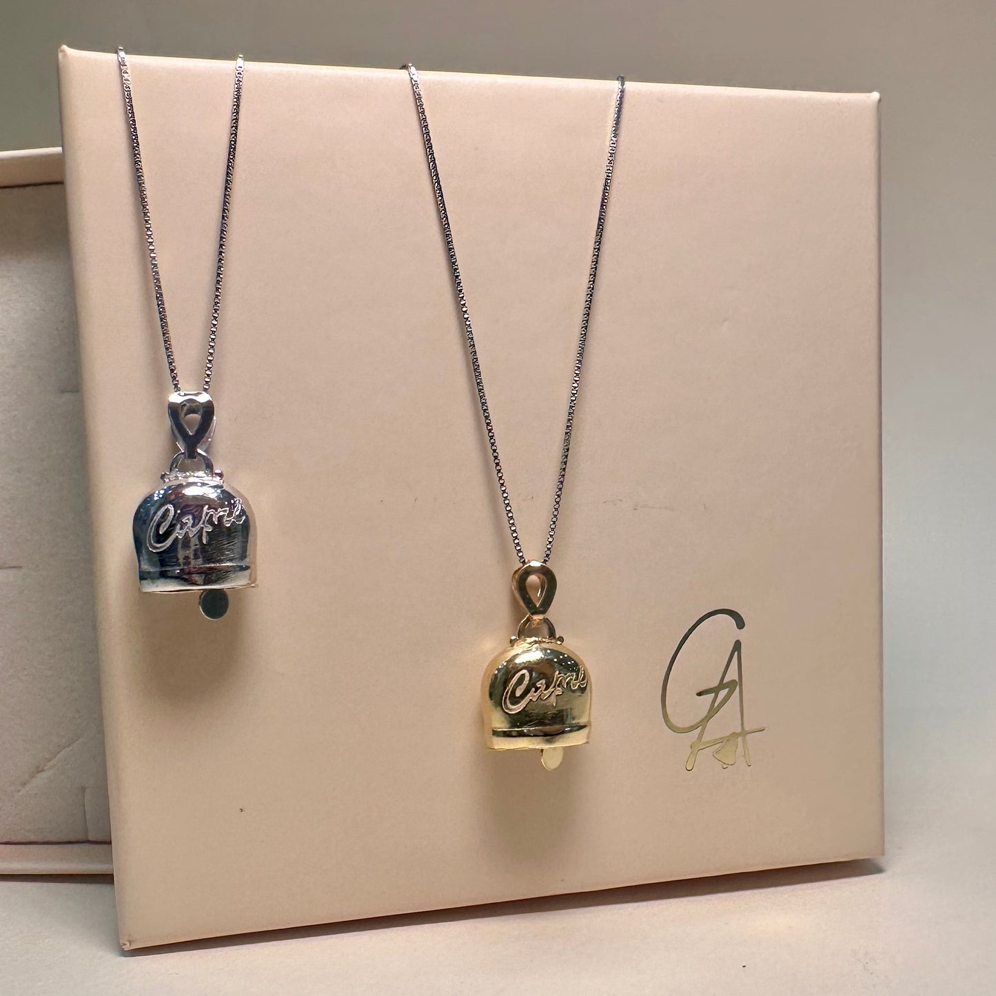 Ciondolo Campana Porta Fortuna Grande