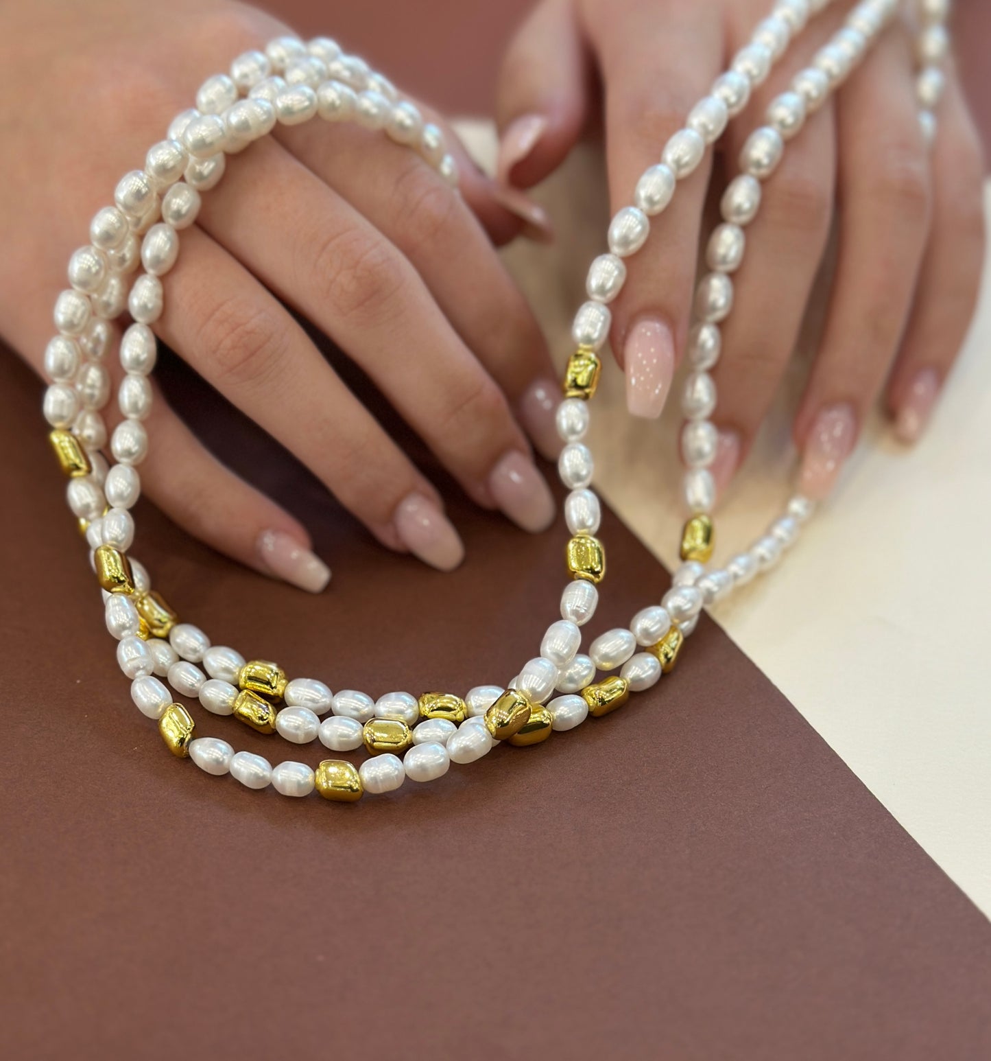 Collana Multi Perle