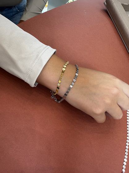 Bracciale Monete forate