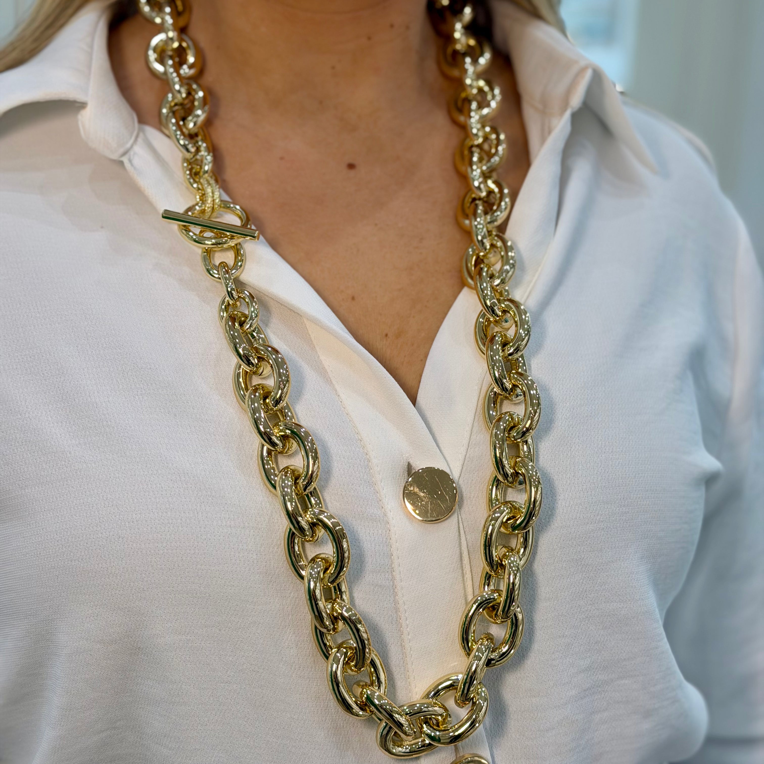 Collana Catena Liscia