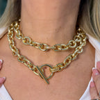 Collana Maglia Liscia e Rigata