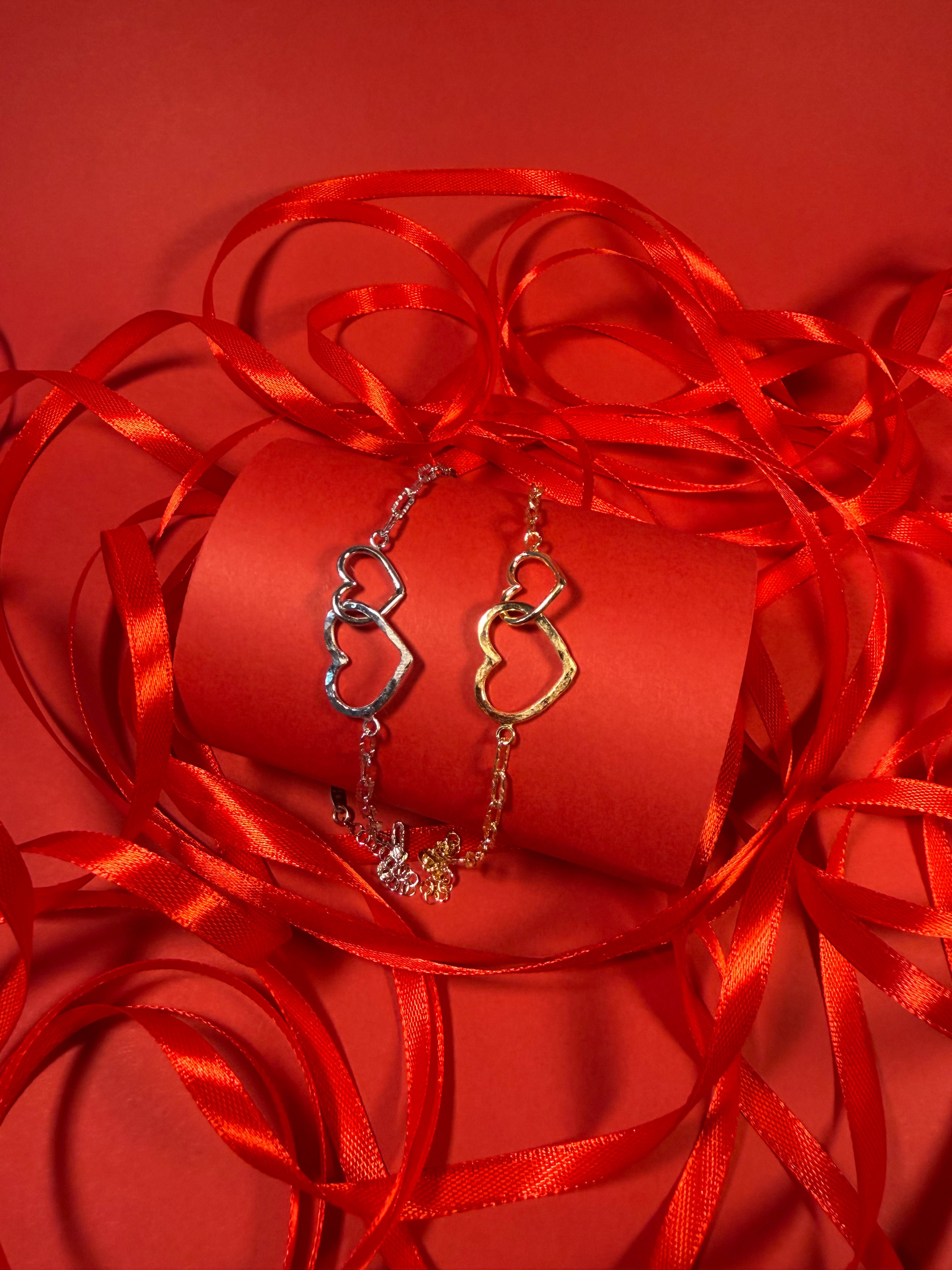 Bracciale  due Cuori