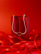 Bracciale rondelle Cuore