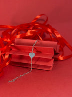 Bracciale cubotti e Cuore