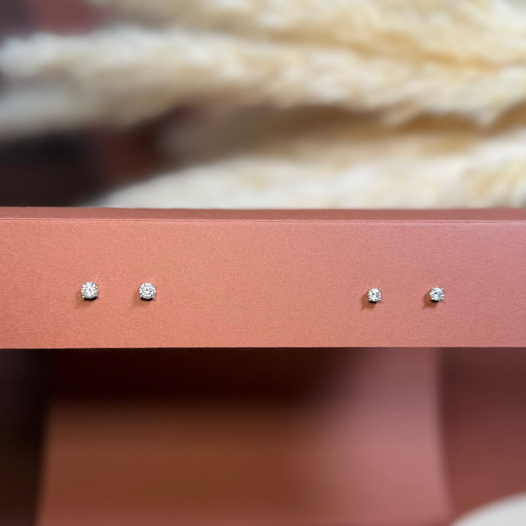 Orecchini Punto Luce MOISSAINITE