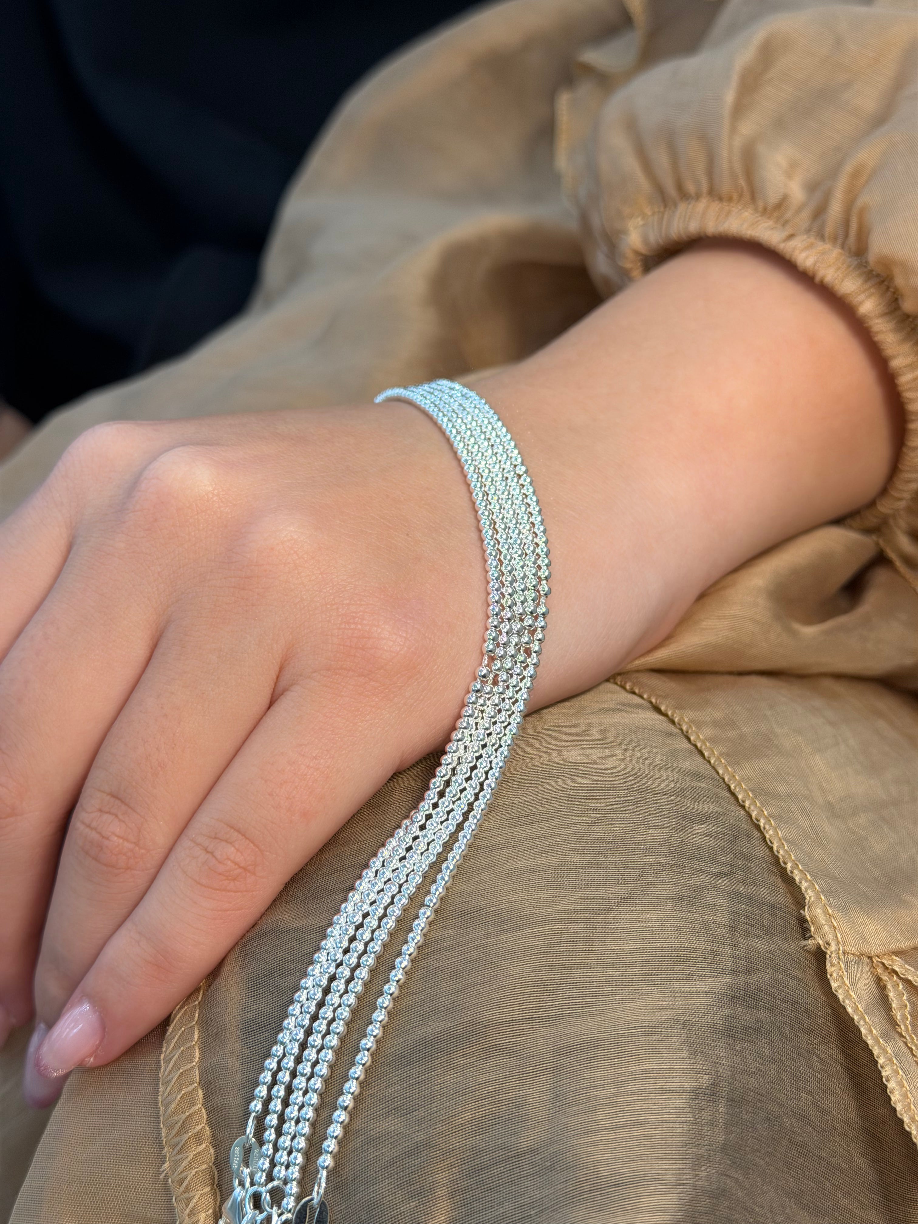 Bracciale Sfere Lisce