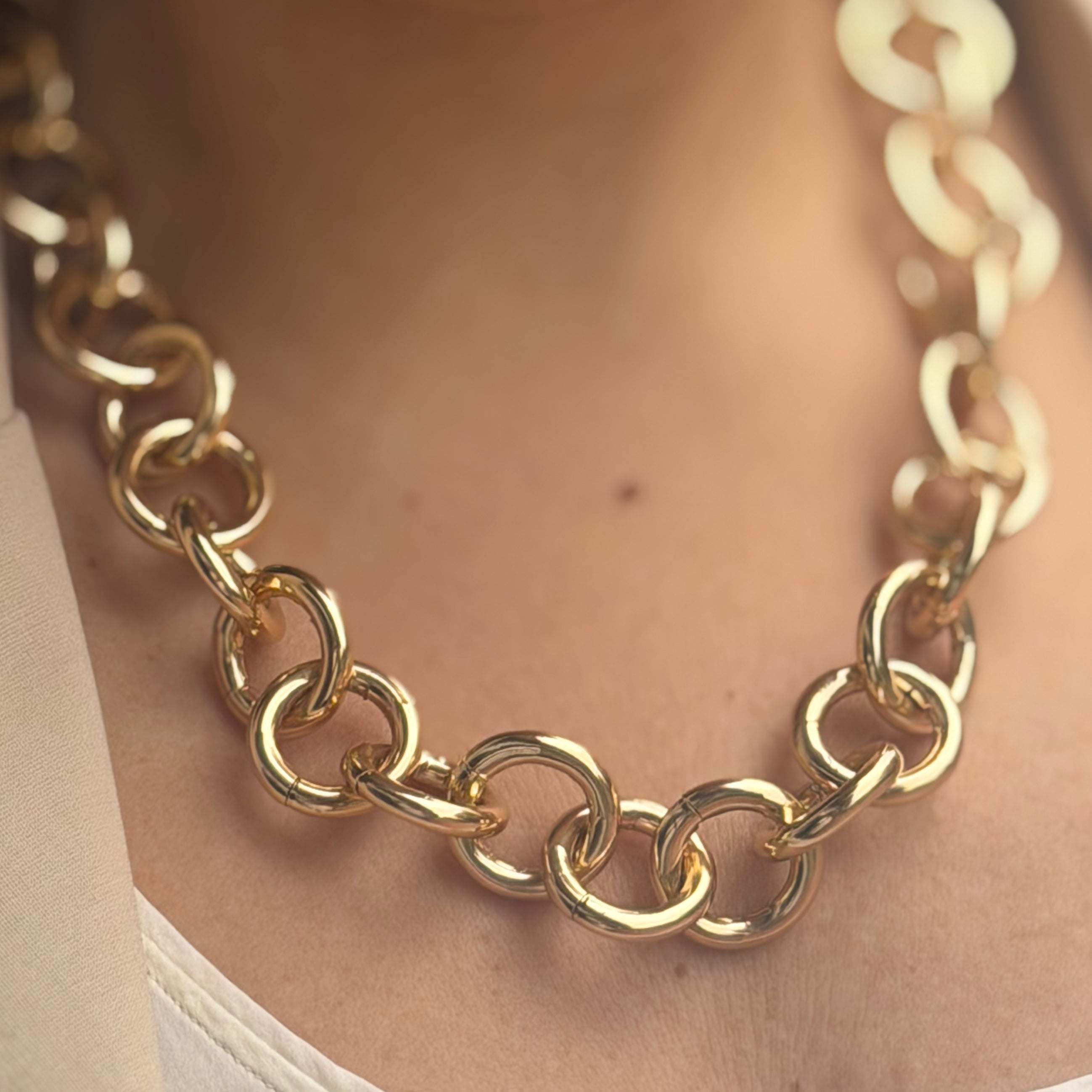 Collana Catena  Liscia Tonda