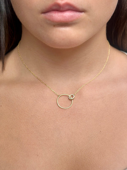 Collana con Cerchio intrecciato