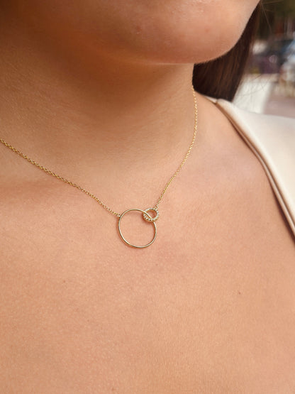 Collana con Cerchio intrecciato