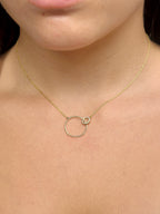Collana con Cerchio intrecciato