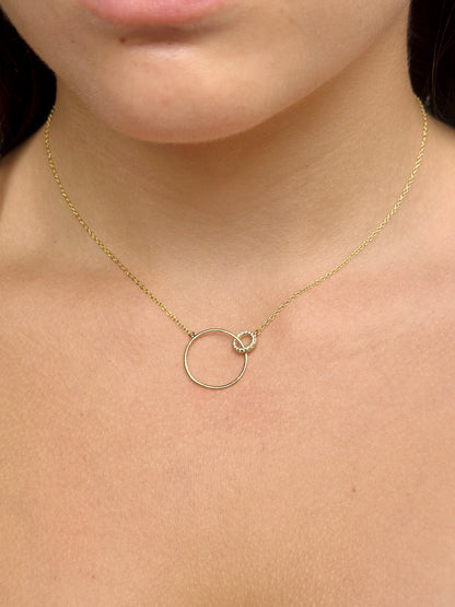 Collana con Cerchio intrecciato