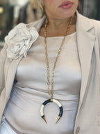 Collana doppio Corno
