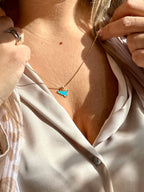 Collana Sicilia Smaltata