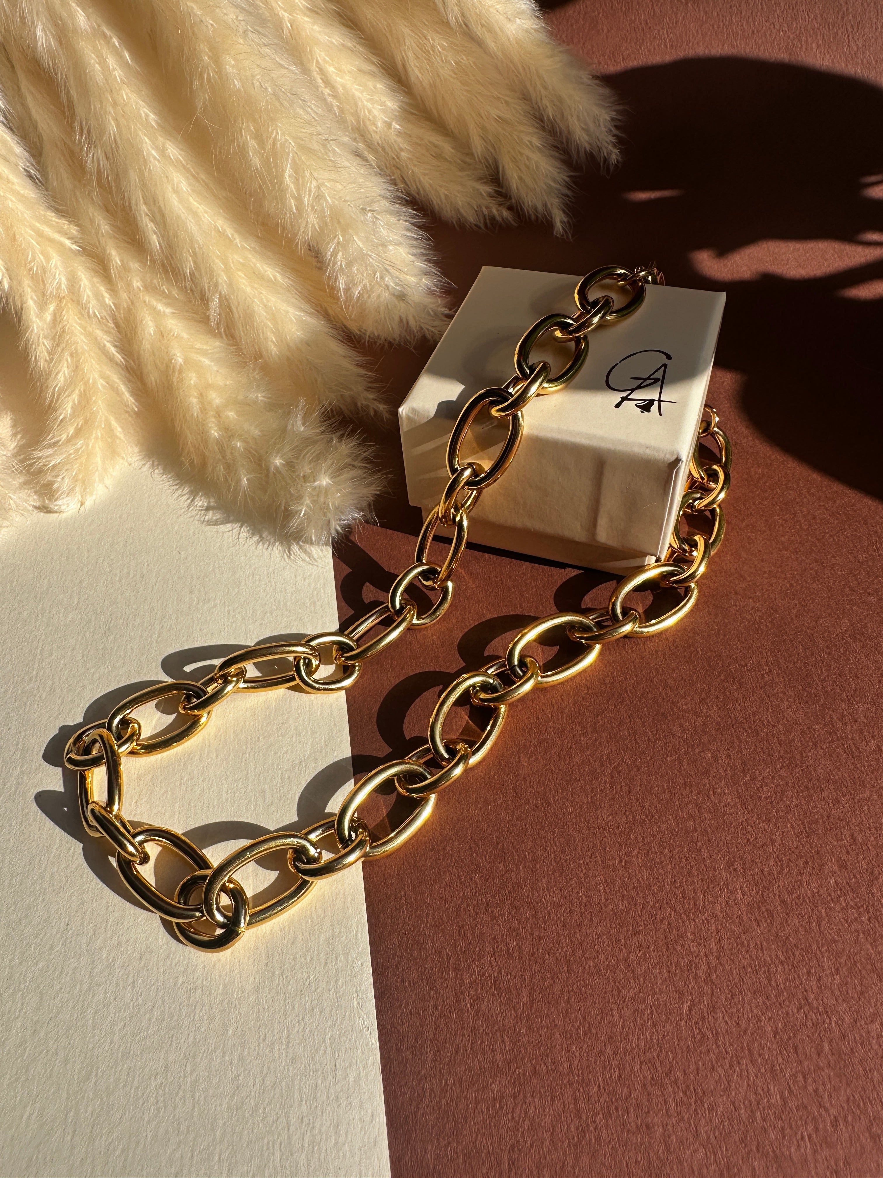 Collana Maglia Ovale