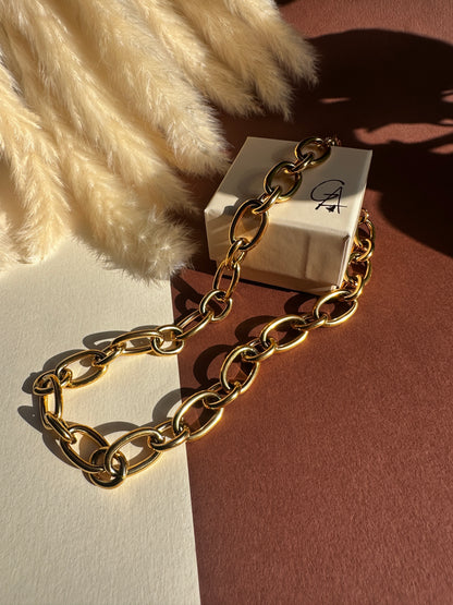 Collana Maglia Ovale