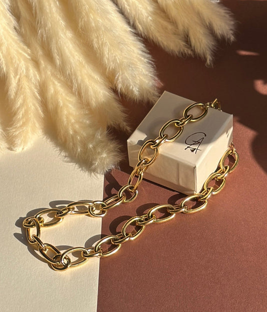 Collana Maglia Ovale