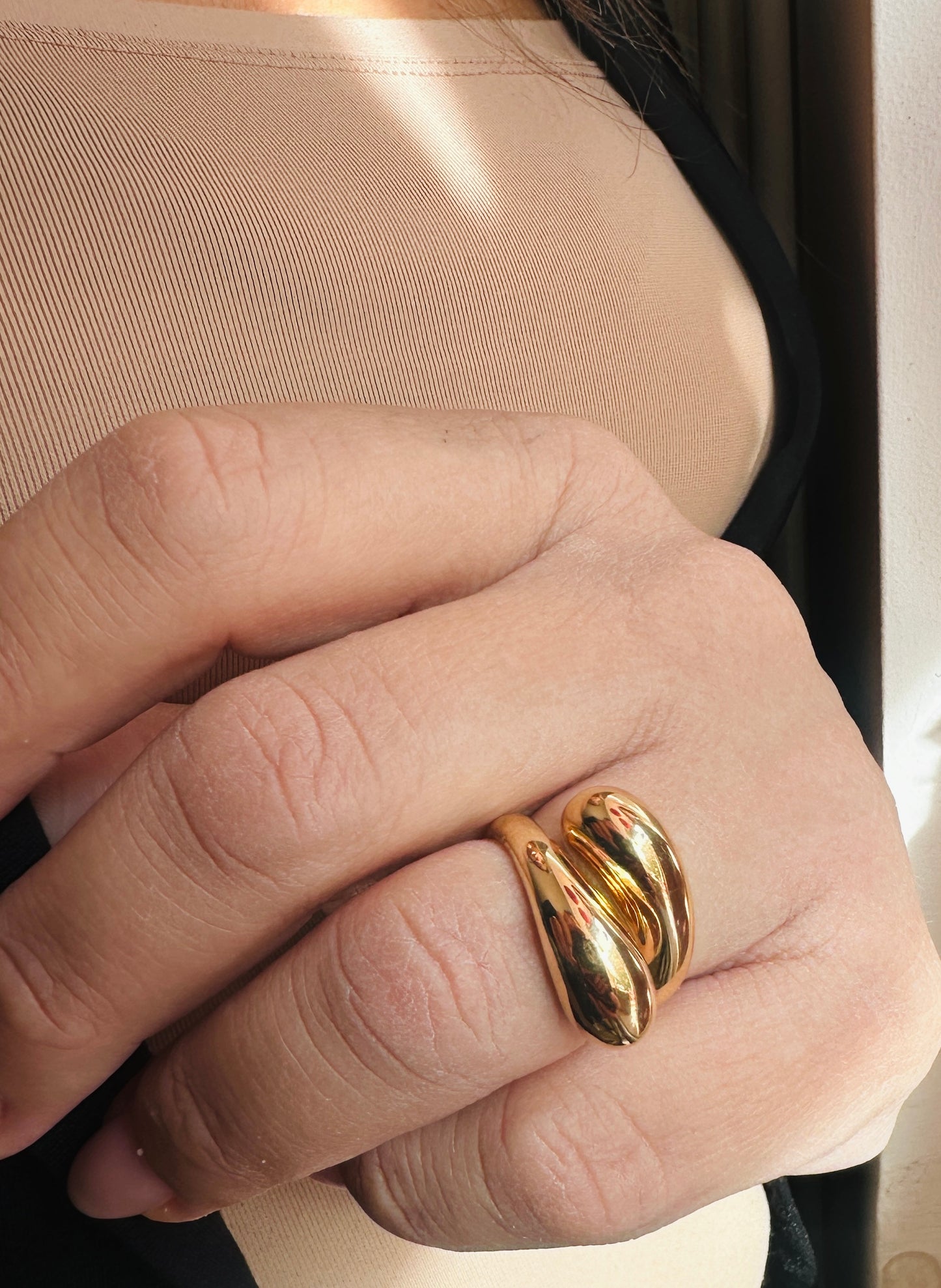 Anello Goccia