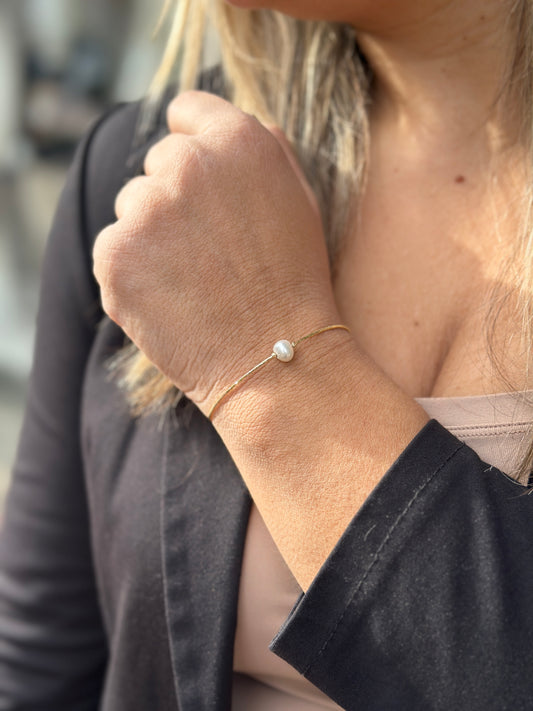 Bracciale Filo Perla