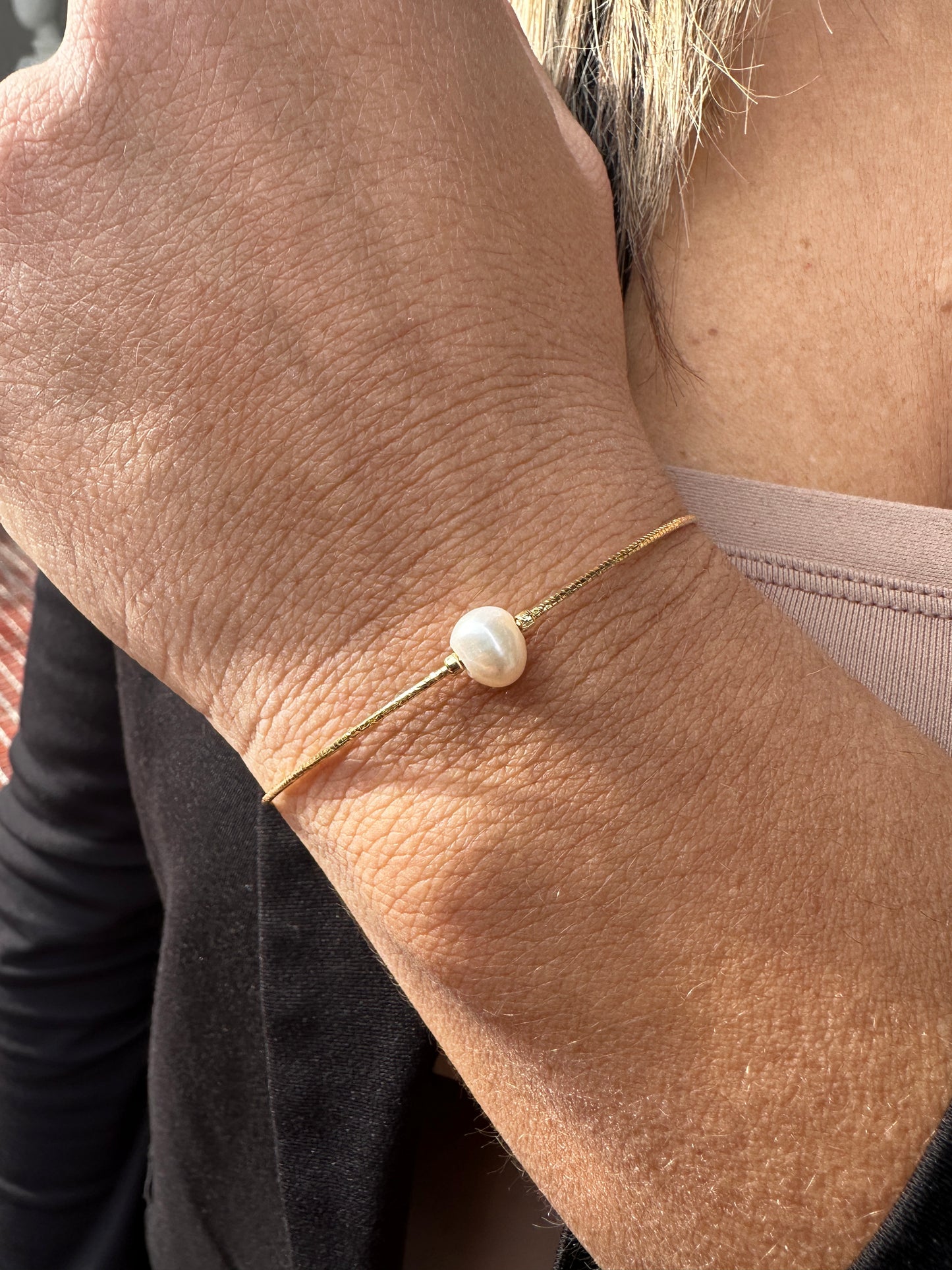 Bracciale Filo Perla