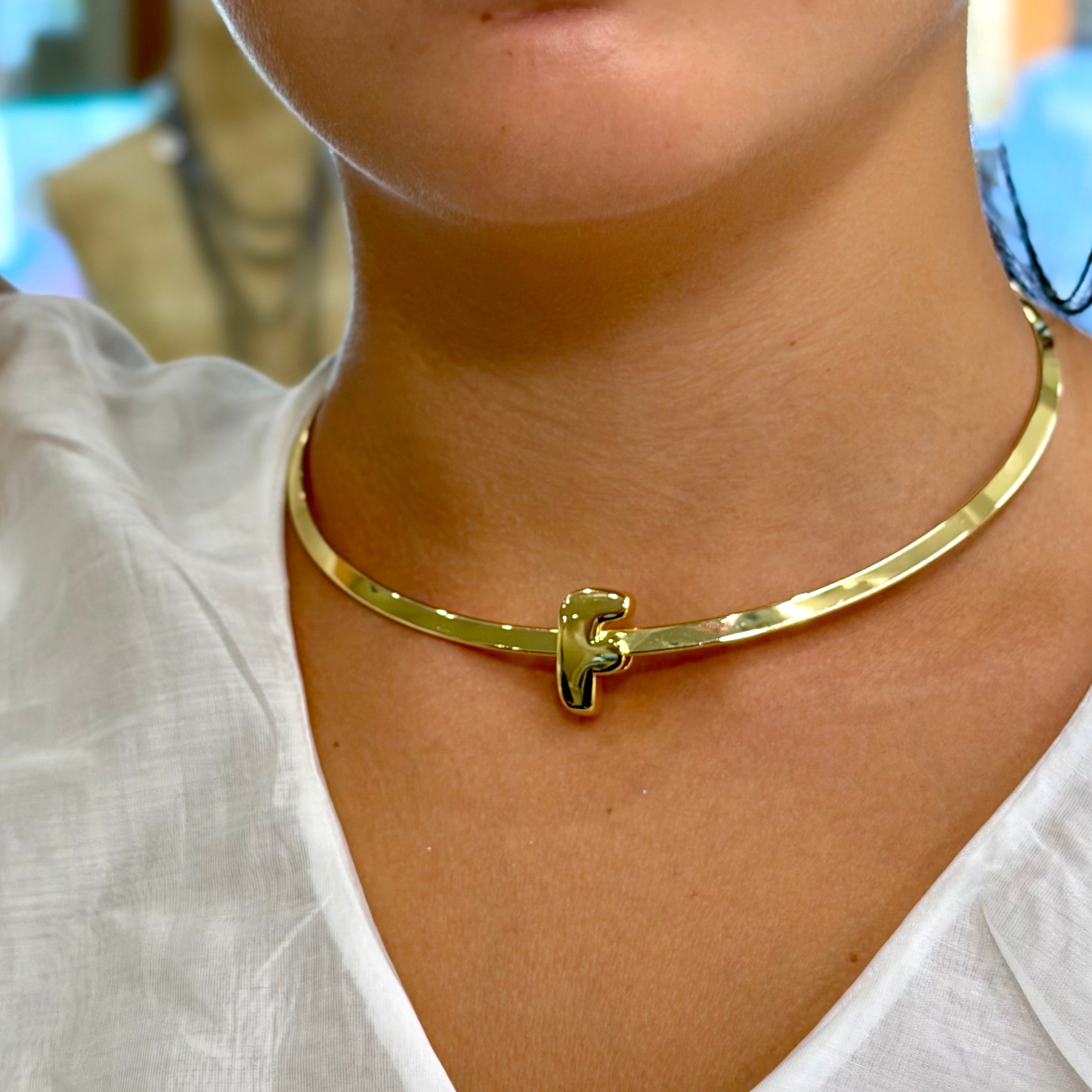 collana Fettuccia rigida