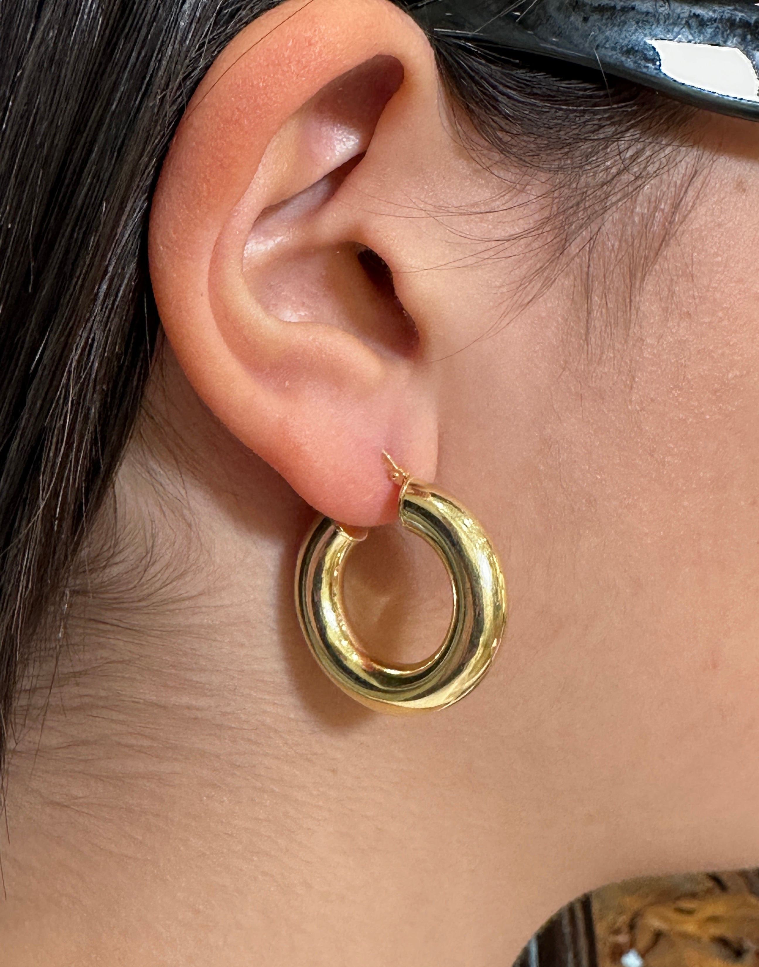 Orecchini Cerchio Lisci