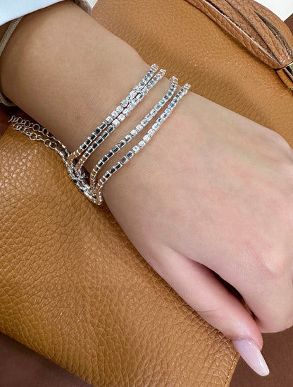 Bracciale Palline Sfaccettate