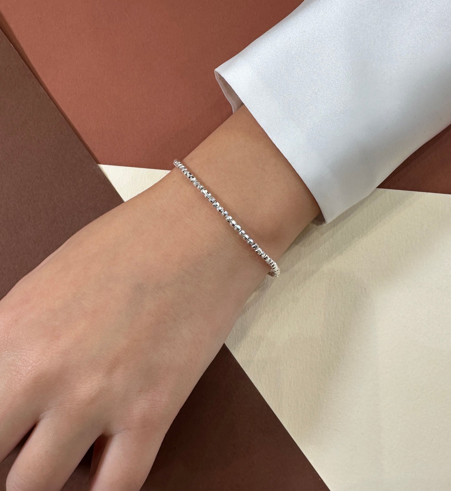 Bracciale Palline Sfaccettate