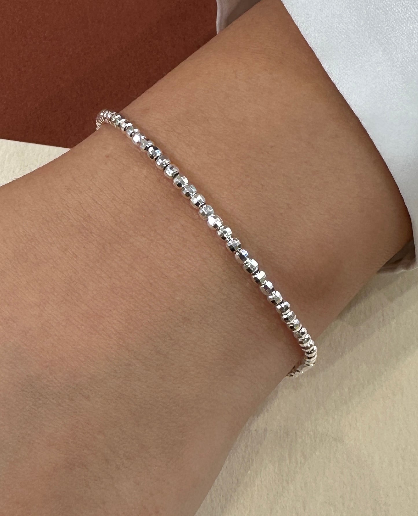 Bracciale Palline Sfaccettate