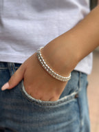 Bracciale Tubo Martellato Mini