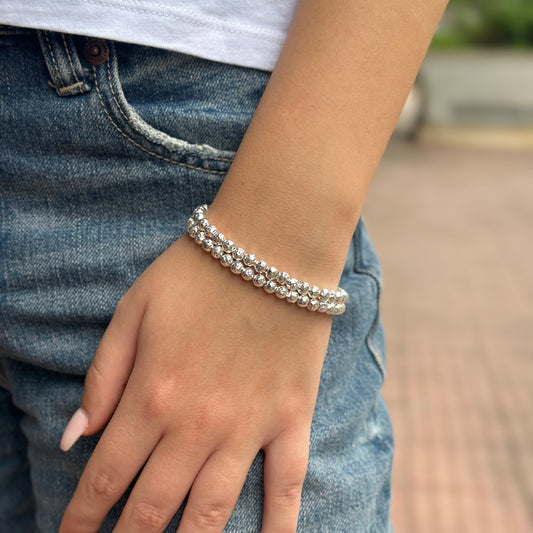 Bracciale Sfere Martellate