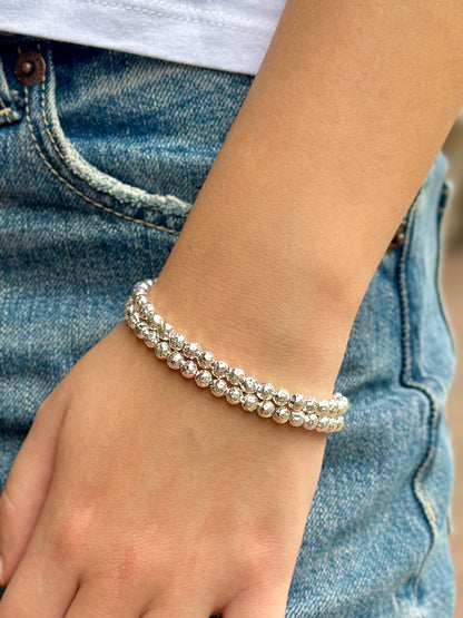 Bracciale Sfere Martellate