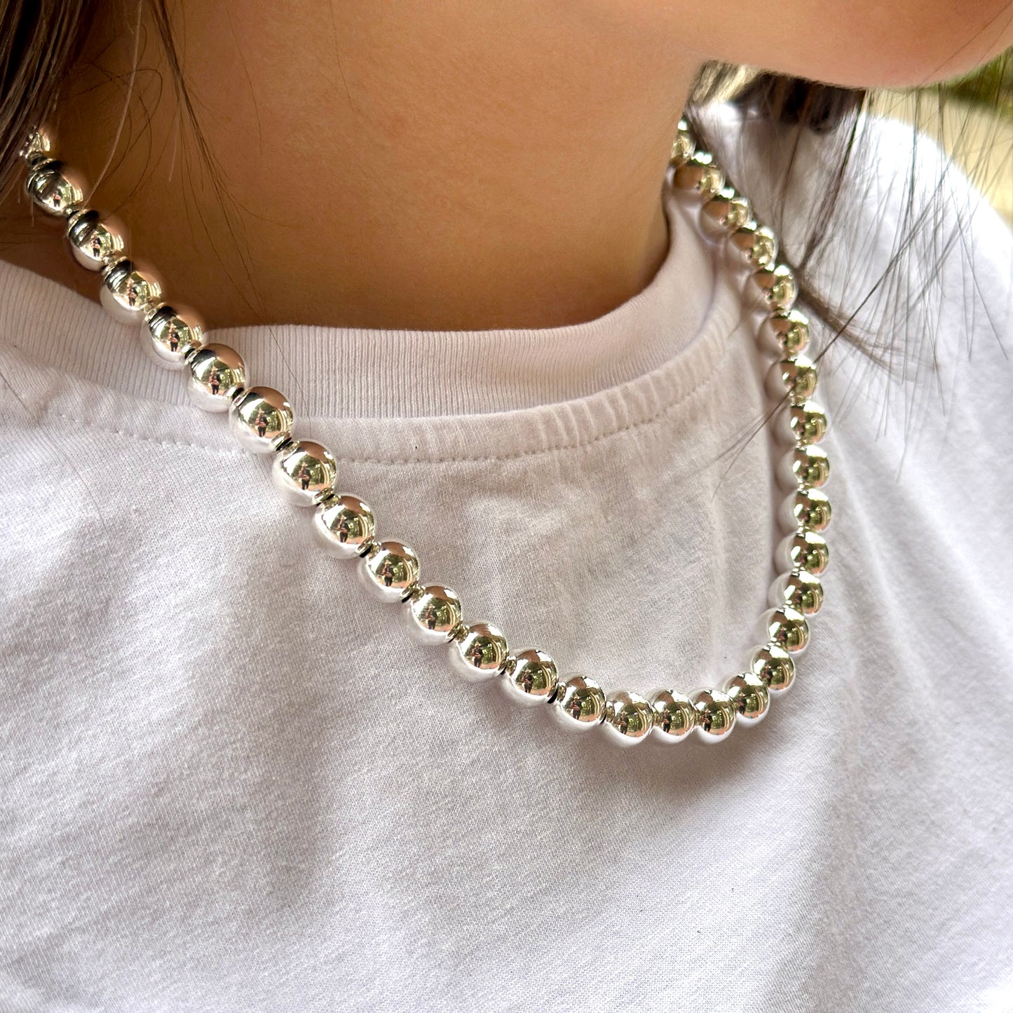 Collana Sfera liscia