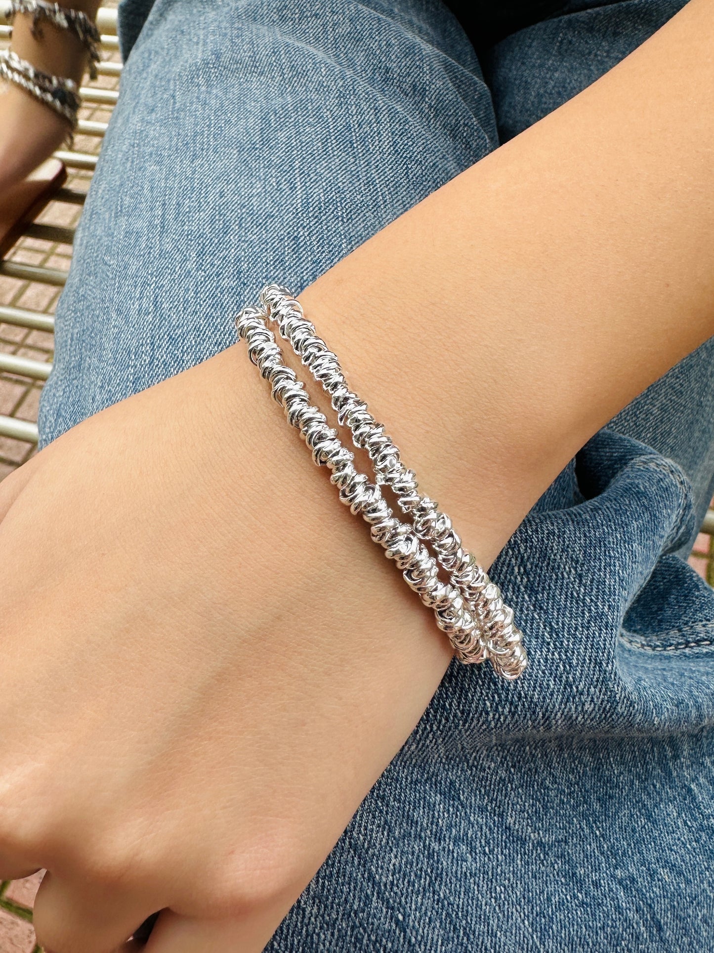 Bracciale Doppia Maglia