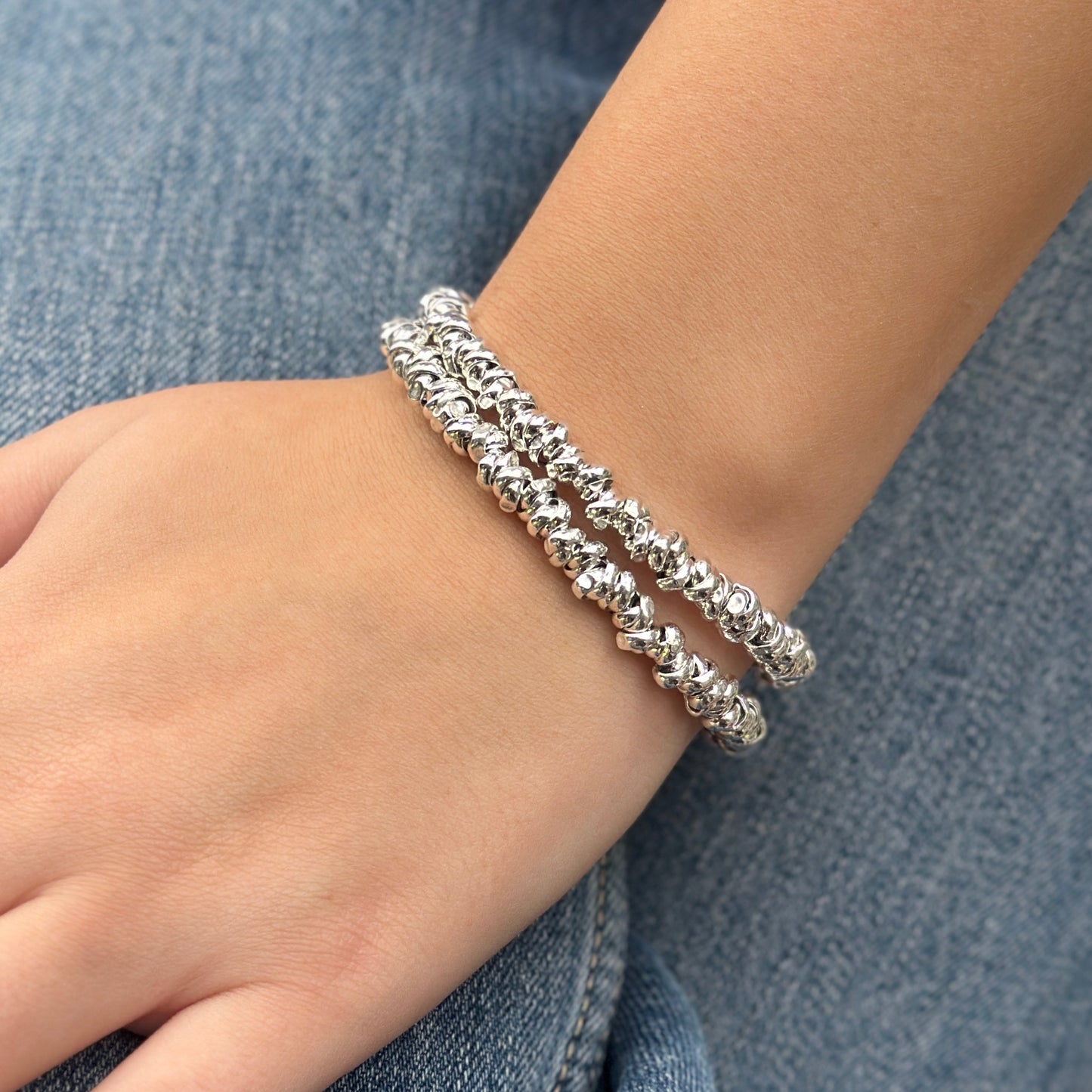 Bracciale Doppia Maglia Max