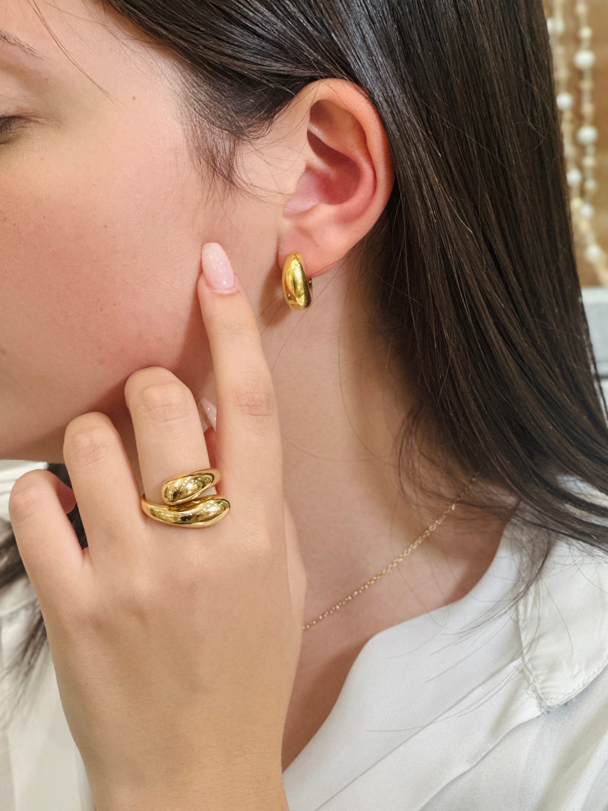 Orecchini Virgola Mini