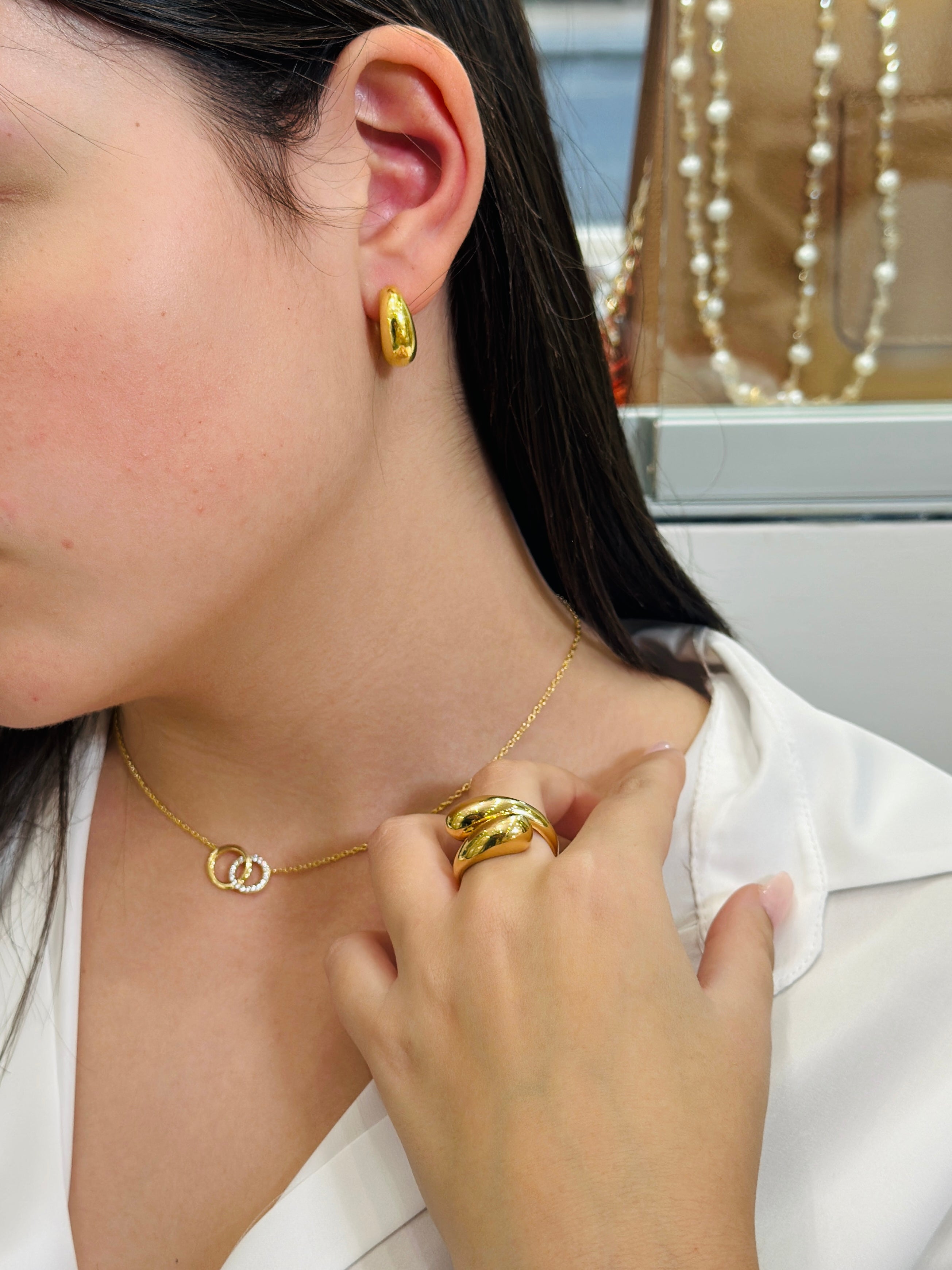 Orecchini Virgola Mini