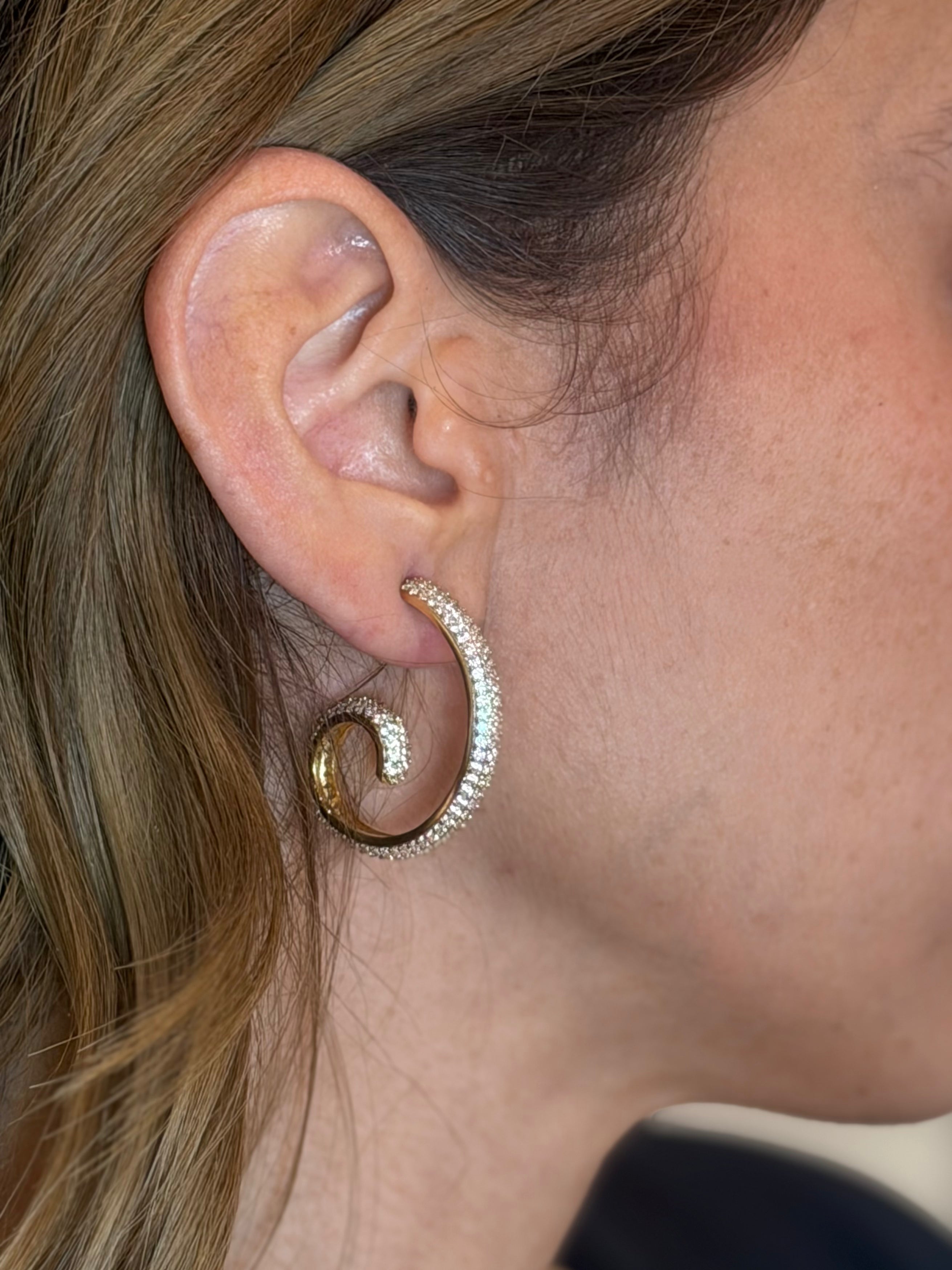 Orecchino Spiral Glam