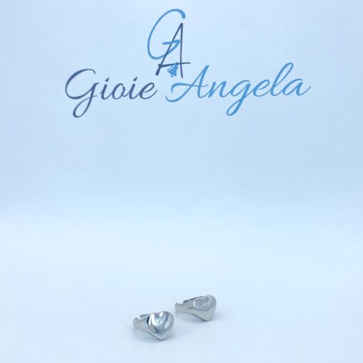 anello chevalier cuore liscio