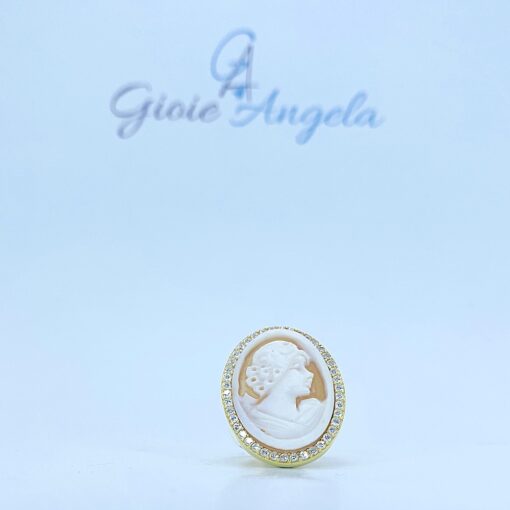 Anello ovale con cammeo1